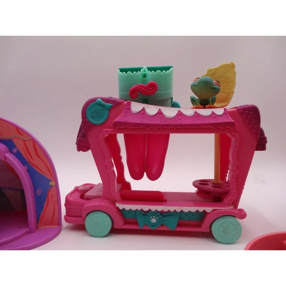 Littlest Pet Shop Hamster Tunnel Delights Treat Truck Light Up Stage Tiniest Min